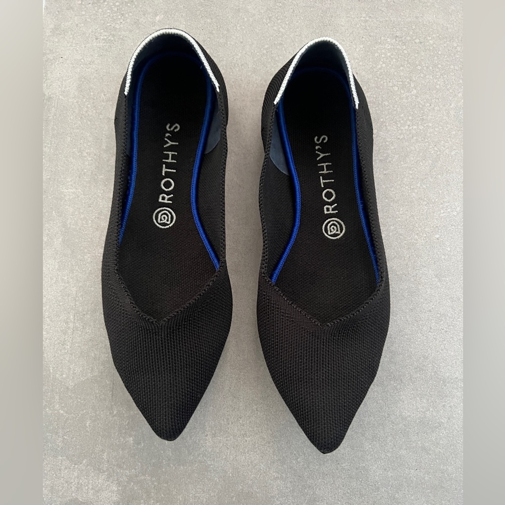 Rothy’s The Point - Black (size 9.5)